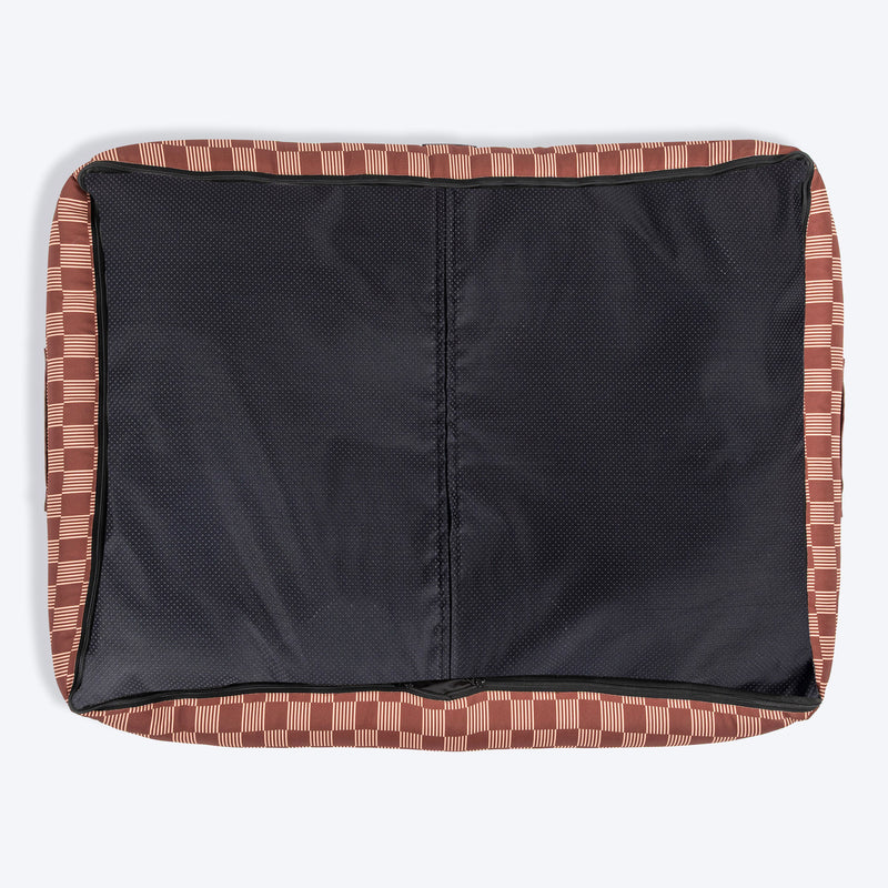 HUFT Walnut Weave Lounger Bed For Dog - Brown - Heads Up For Tails