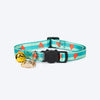 HUFT Meowvelous Collar For Cat - Multicolor & Green - Heads Up For Tails