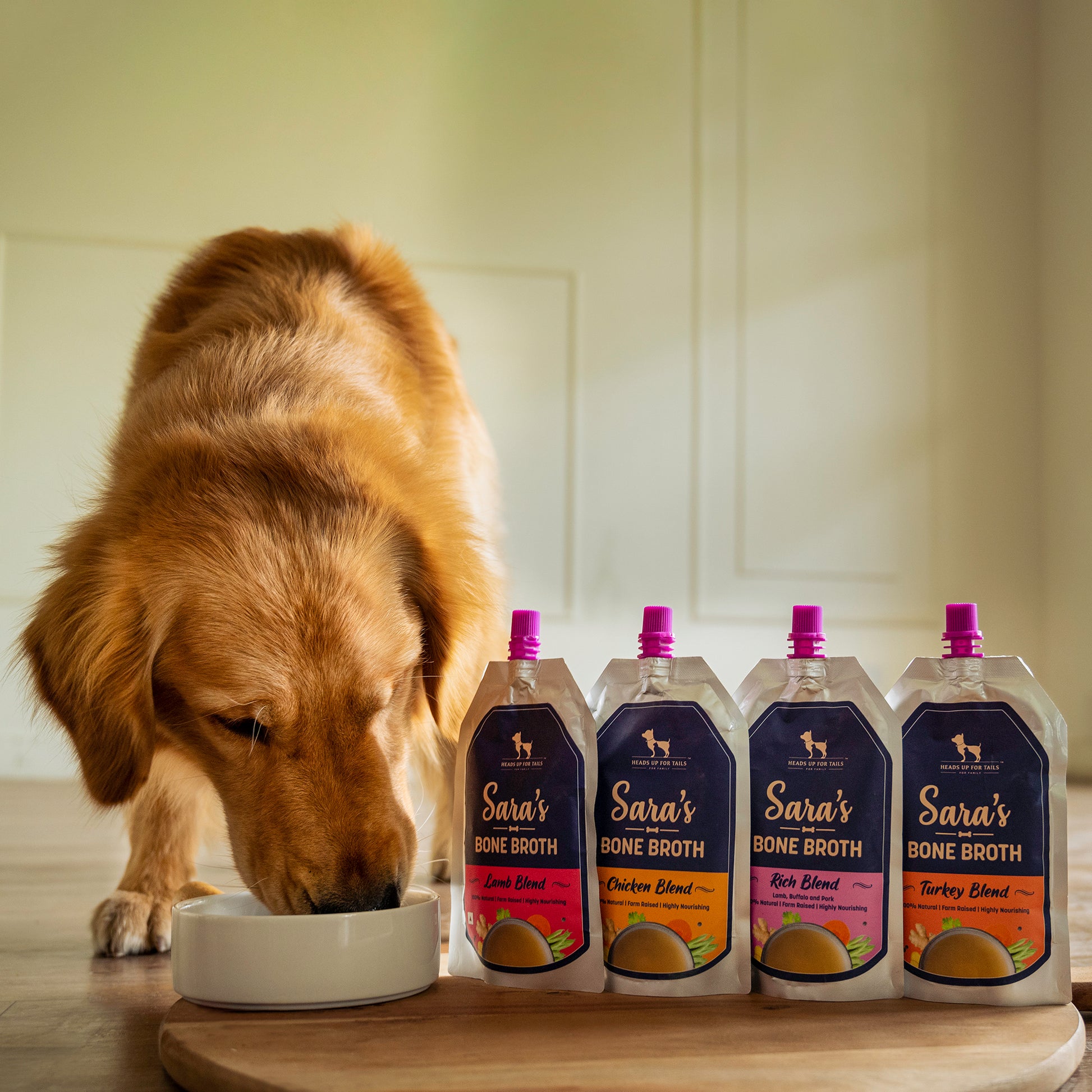 HUFT Sara€™s All In One Bone Broth For dogs - Heads Up For Tails