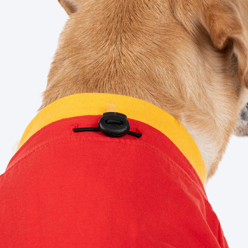 HUFT Love At First Sniff T-Shirt For Dog - Red - Heads Up For Tails