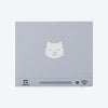 HUFT Meowbook Laptop Sctacher For Cat - Grey - Heads Up For Tails