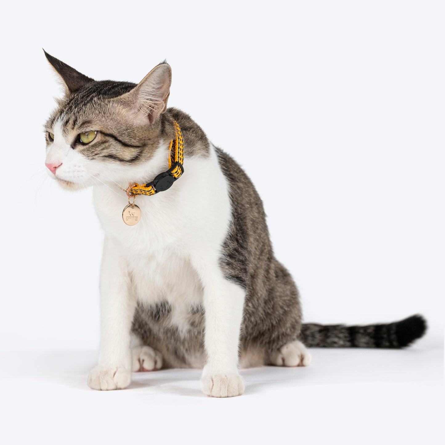 HUFT Reflective Collar For Cat - Red & Yellow - 2 pcs - Heads Up For Tails