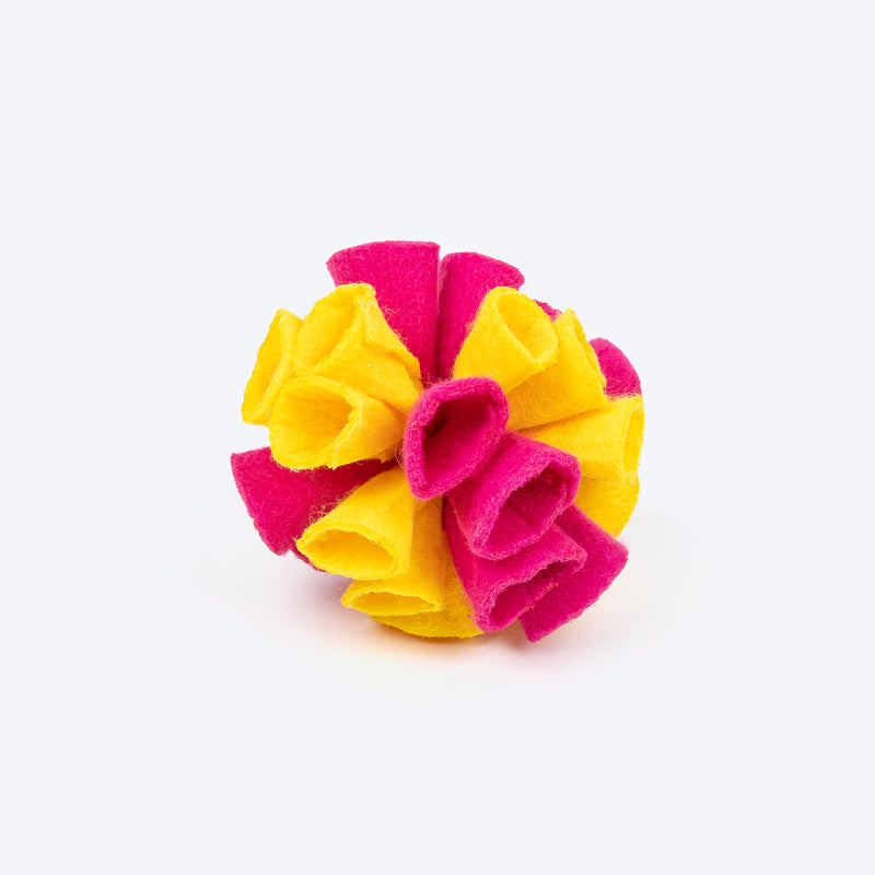 TLC Bouquet Ball Interactive Toys For Cat - Multicolor - Set of 2 - Heads Up For Tails