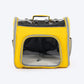 HUFT Triptails Bag Carrier For Dog & Cat - Yellow & Grey