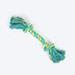 TLC Mighty Tug Rope Toy For Dog - Blue & Yellow - Heads Up For Tails