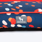 HUFT Colour Pop Lounger Dog Bed - Navy Blue - Heads Up For Tails
