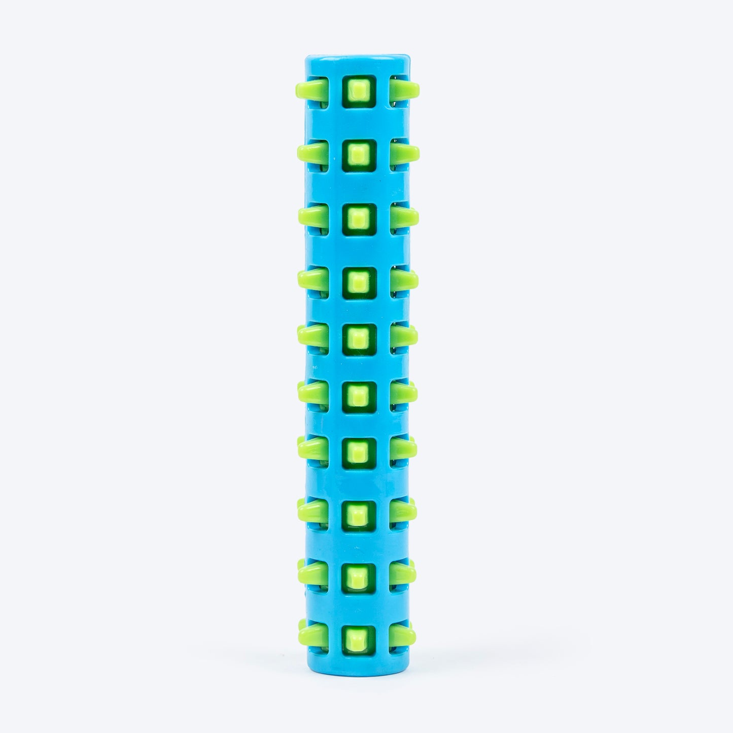 TLC SpikeRoll Chew Toy For Dog - Green & Blue - Heads Up For Tails