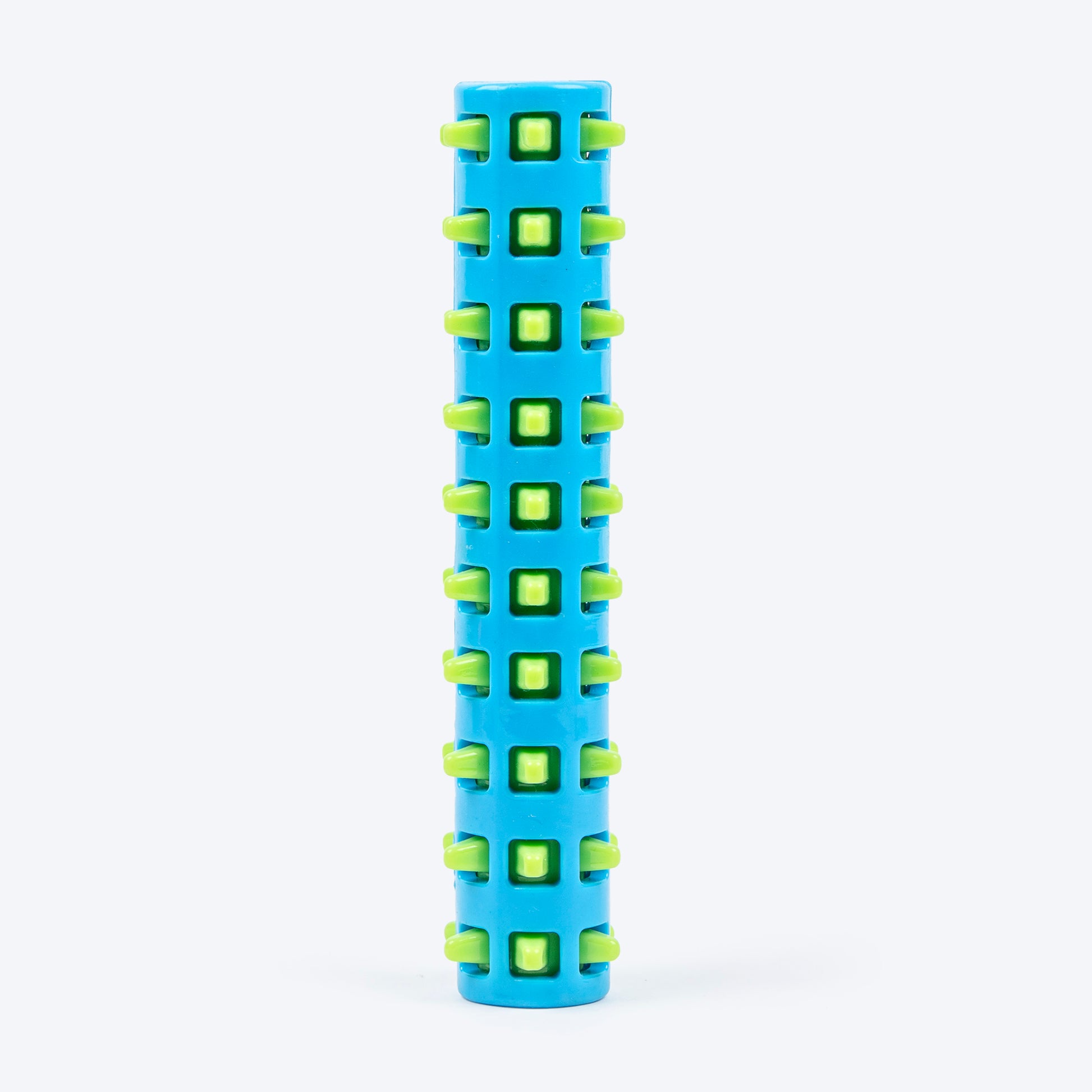 TLC SpikeRoll Chew Toy For Dog - Green & Blue - Heads Up For Tails