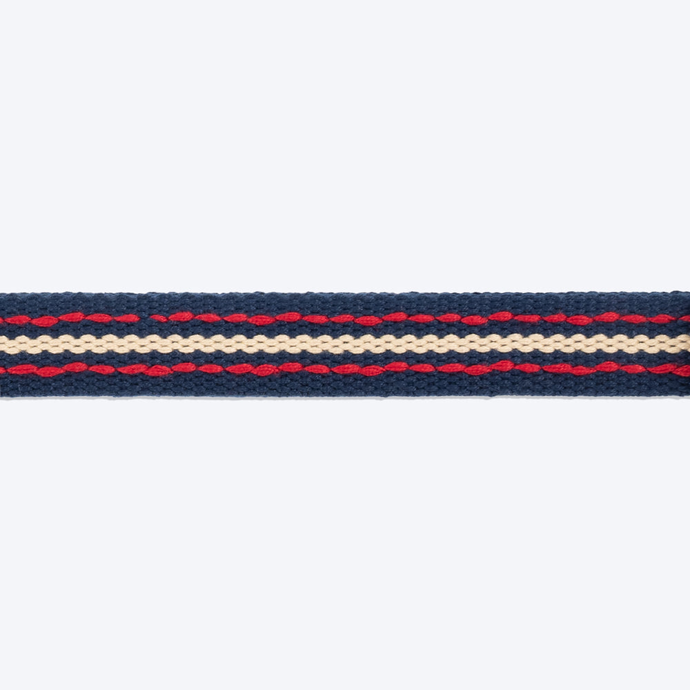 HUFT Blue Me Away Dog Collar - Navy - Heads Up For Tails