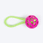 TLC Tug-A-Ball Toy For Dog - Pink - Heads Up For Tails