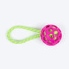 TLC Tug-A-Ball Toy For Dog - Pink - Heads Up For Tails