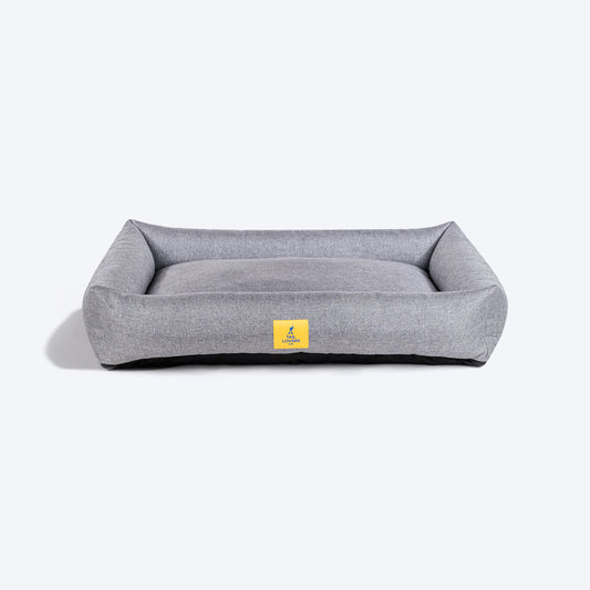 TLC Nesting Nook Bed For Dog - Grey - Heads Up For Tails