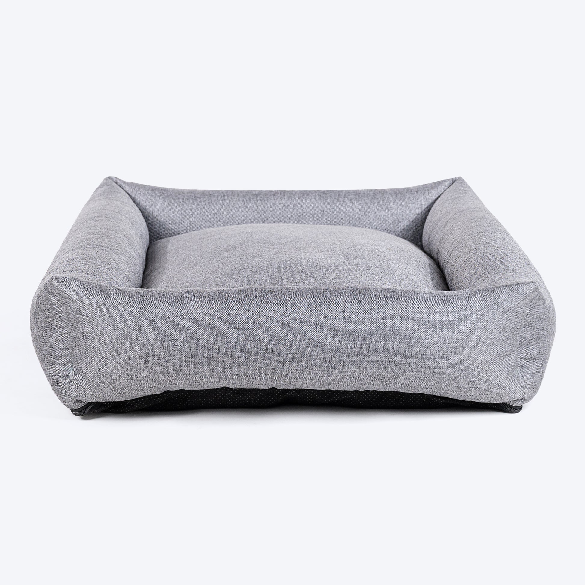 TLC Nesting Nook Bed For Dog - Grey - Heads Up For Tails