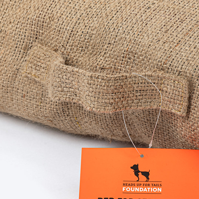 HUFT Foundation X SPACES Gunny Bed For Streeties - Brown - Heads Up For Tails
