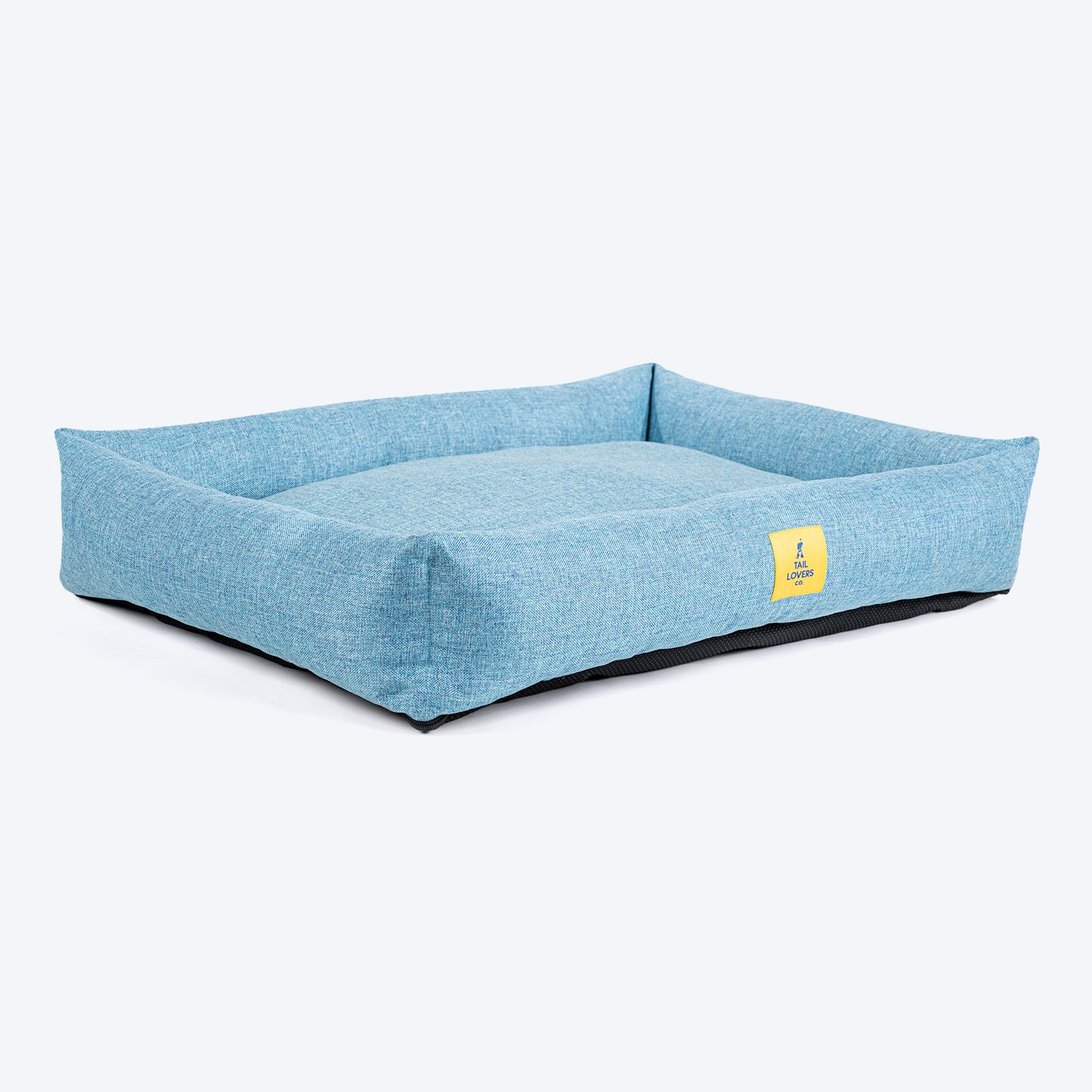 TLC Nesting Nook Bed For Dog - Aqua Blue - Heads Up For Tails