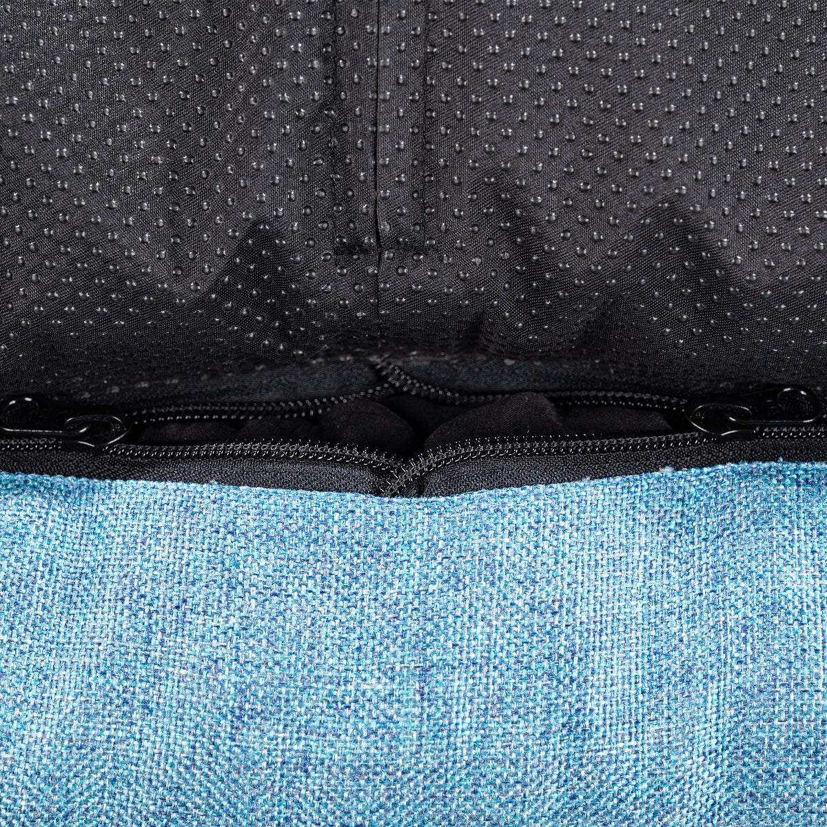 TLC Nesting Nook Bed For Dog - Aqua Blue - Heads Up For Tails