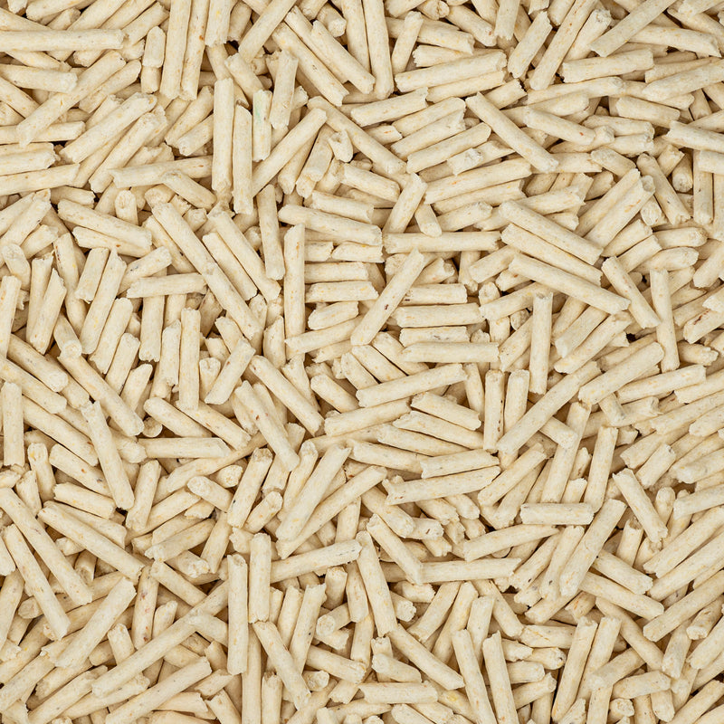 Meowsi by HUFT Tofu Cat Litter, Unscented, 6 Ltr, eco-friendly, fast clumping, 99% dust-free, antibacterial.