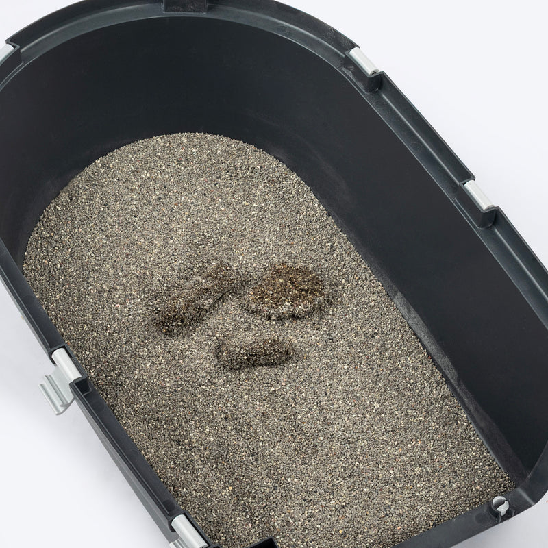 Meowsi by HUFT OdourShield Cat Litter, unscented, 5 kg, 99% dust-free, clumps 3x faster, antibacterial protection.