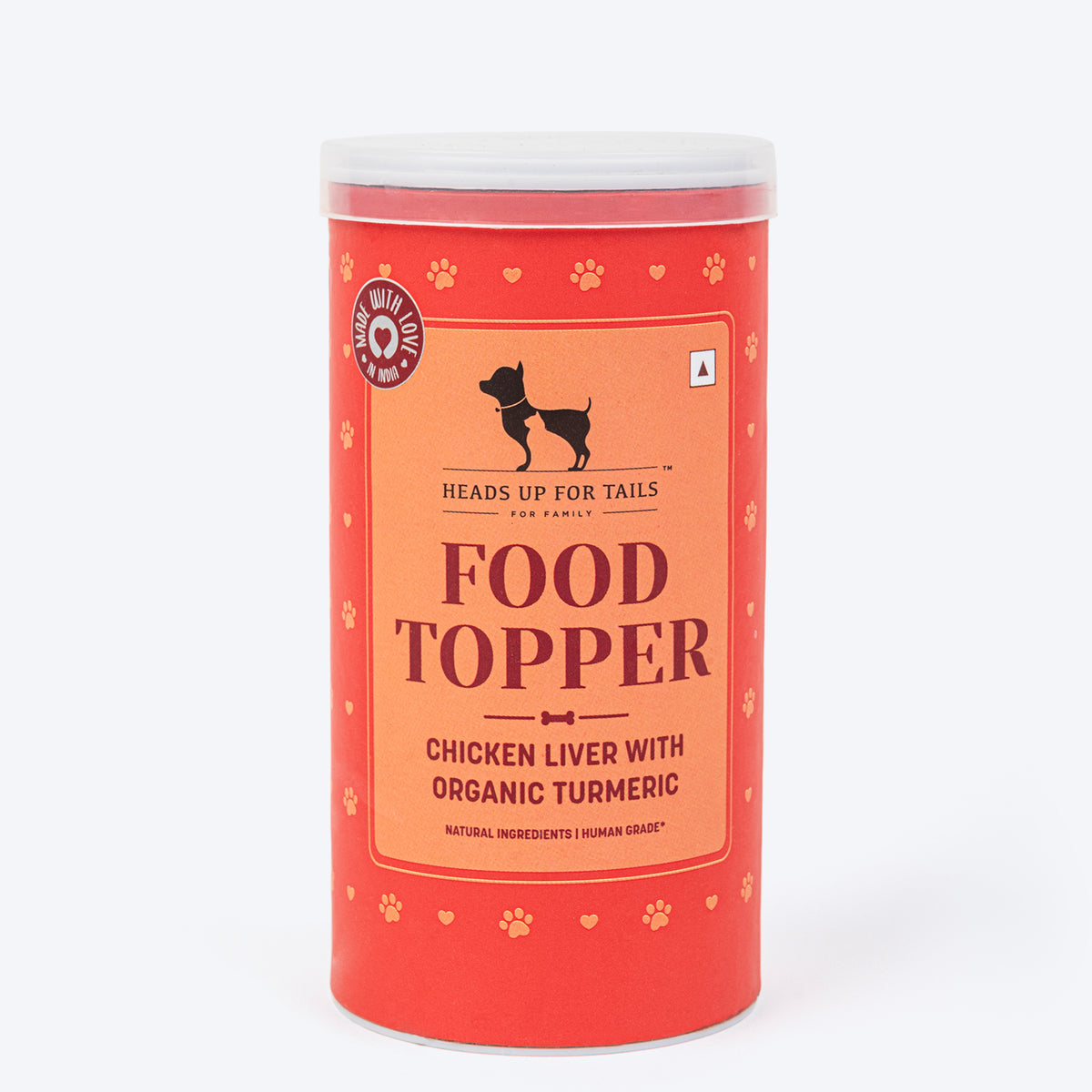 HUFT Food Topper Chicken Liver with Organic Turmeric For Dog - Heads Up For Tails