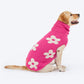HUFT Blossom Knit Sweater For Dog - Pink