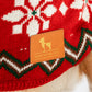 HUFT Jolly Jumper Sweater For Dog - Red