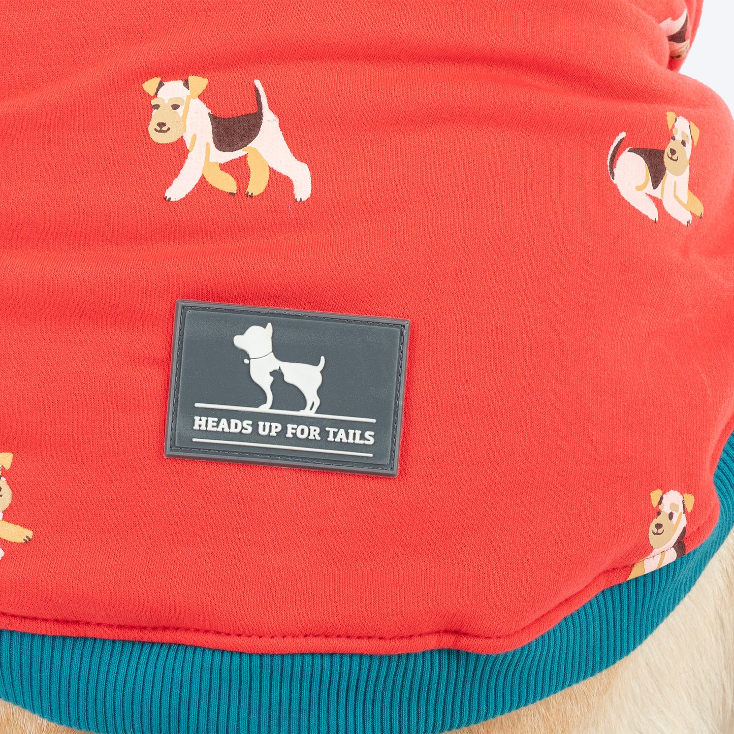 HUFT Pup Parade Sweatshirt For Big Dog - Red