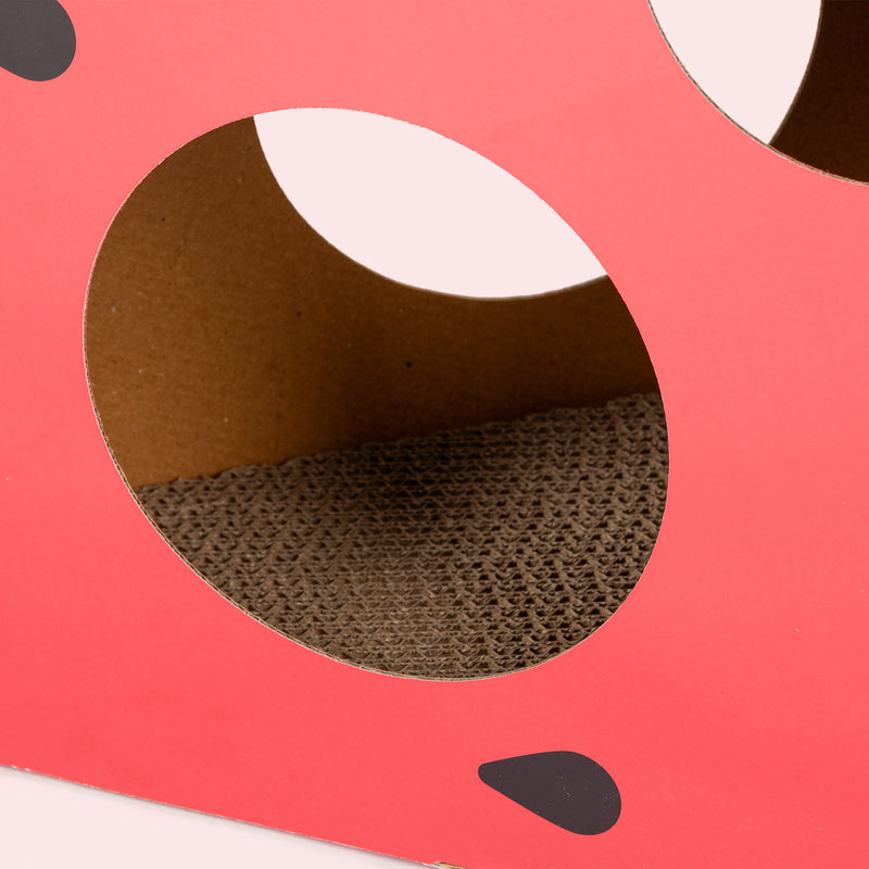 HUFT Whiskermelon Scratcher For Cat - Red