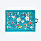 HUFT Blooming Days Lounger Mat For Dog & Cat - Teal Green - Heads Up For Tails