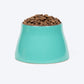 HUFT Elevated Bowl For Dogs & Cats - Aqua - Heads Up For Tails