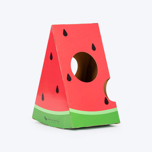 HUFT Whiskermelon Scratcher For Cat - Red