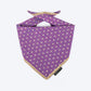 HUFT Desi Glam Knot Bandana For Dog - Purple