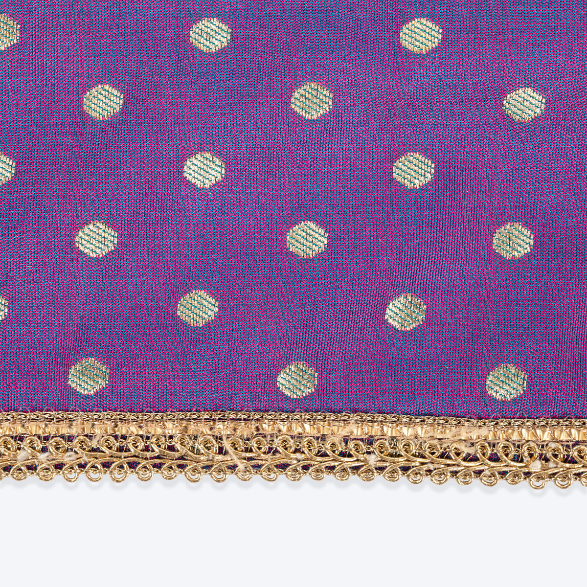 HUFT Desi Glam Knot Bandana For Dog - Purple - Heads Up For Tails
