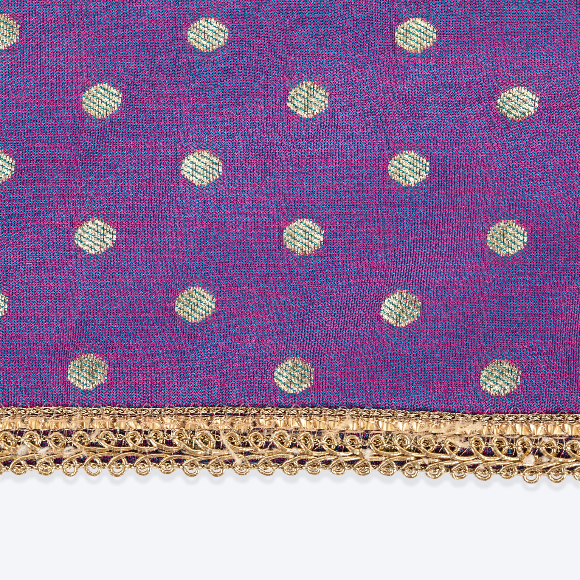 HUFT Desi Glam Knot Bandana For Dog - Purple - Heads Up For Tails