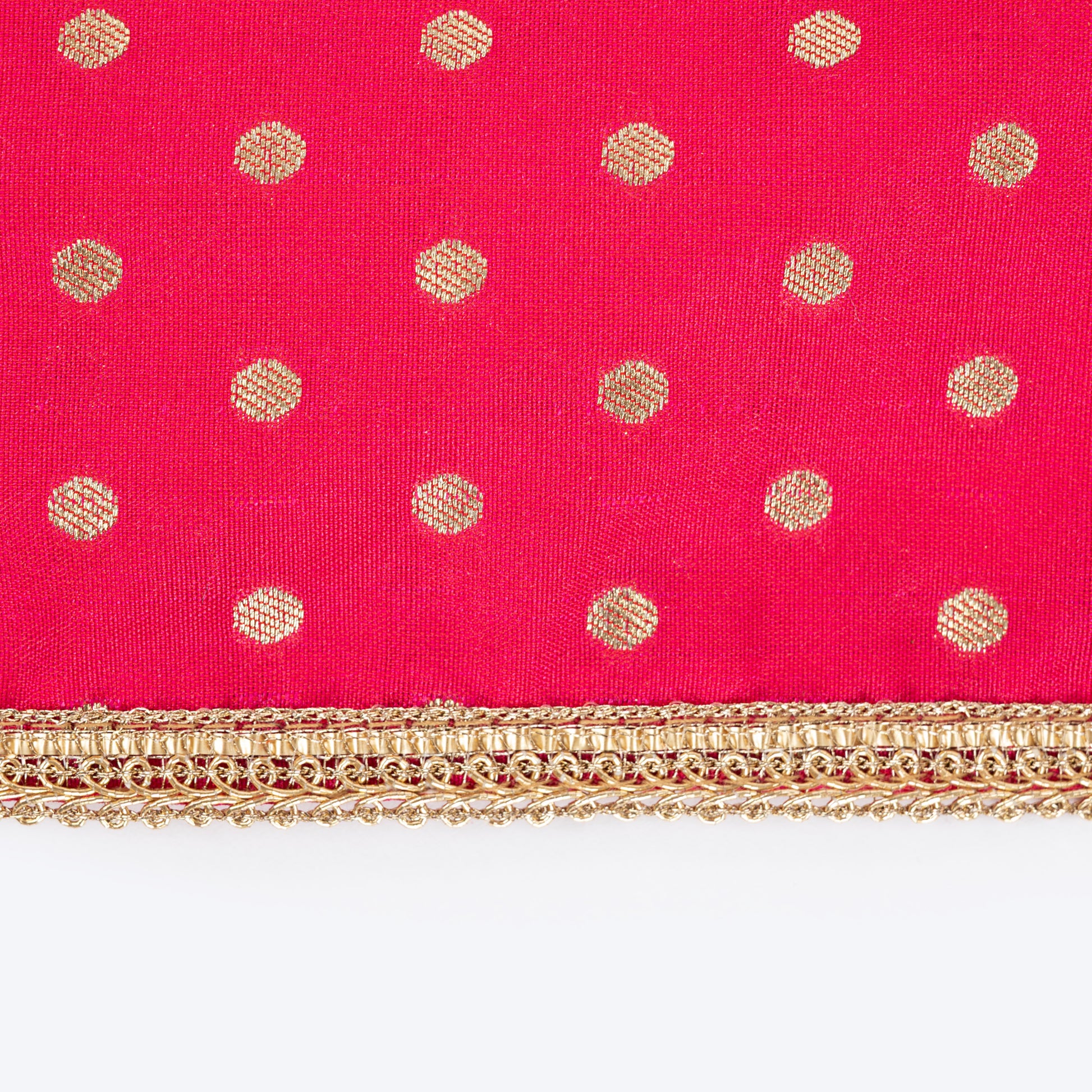 HUFT Desi Glam Knot Bandana For Dog - Pink - Heads Up For Tails