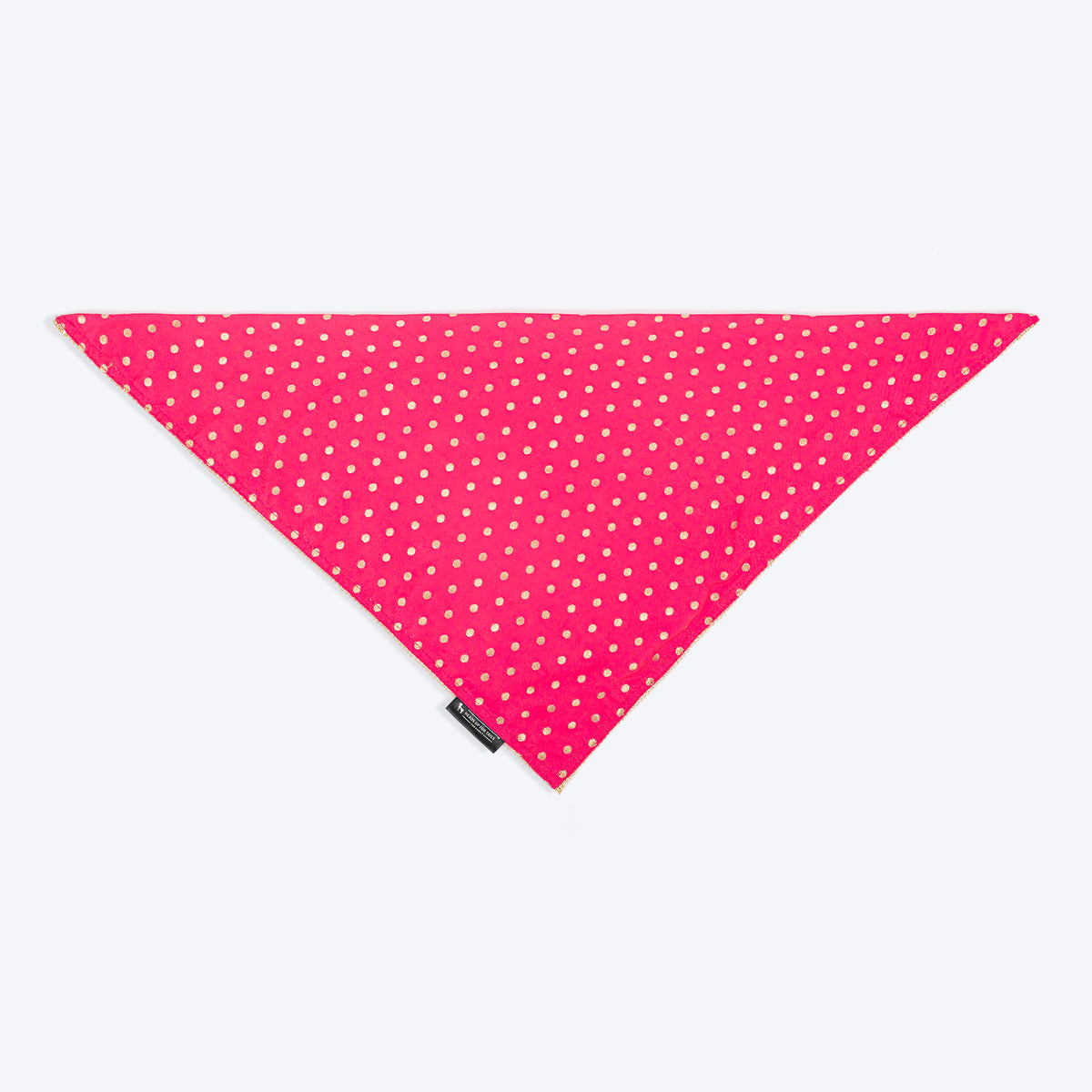 HUFT Desi Glam Knot Bandana For Dog - Pink - Heads Up For Tails