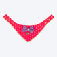 HUFT Desi Glam Bow Scarf For Cat & Puppy - Pink & Purple