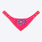 HUFT Desi Glam Bow Scarf For Cat & Puppy - Pink & Purple - Heads Up For Tails