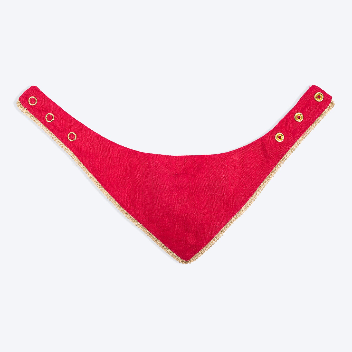 HUFT Desi Glam Bow Scarf For Cat & Puppy - Pink & Purple