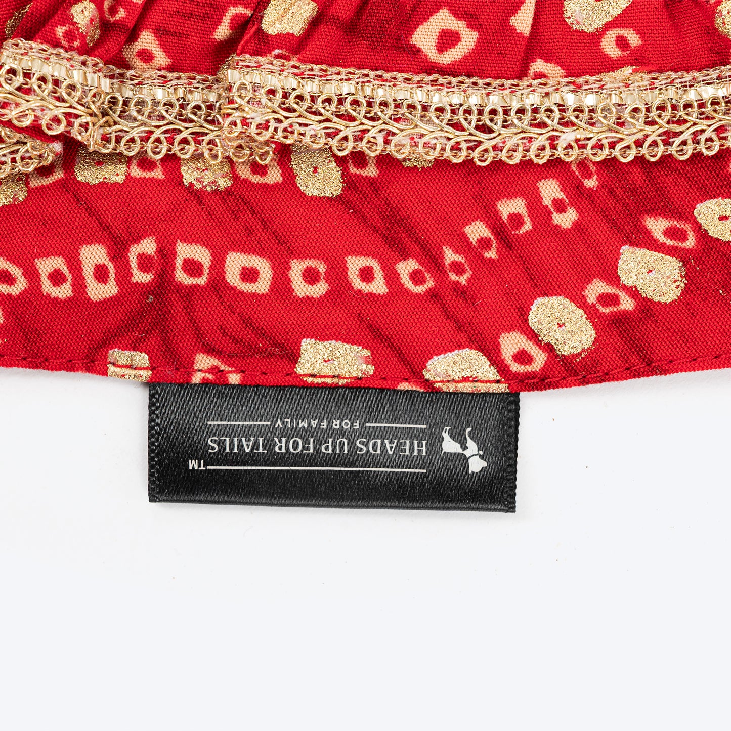 HUFT Super Sitara Scarf For Cat & Puppy - Red