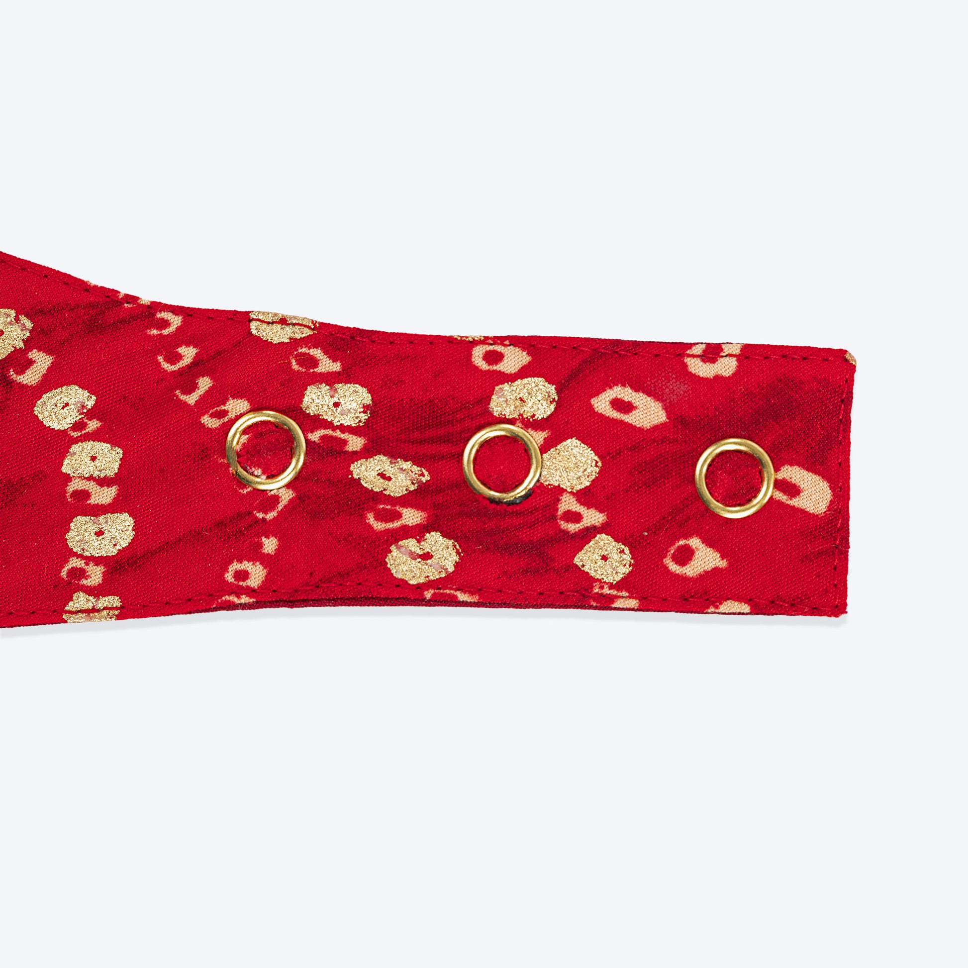 HUFT Super Sitara Scarf For Cat & Puppy - Red - Heads Up For Tails