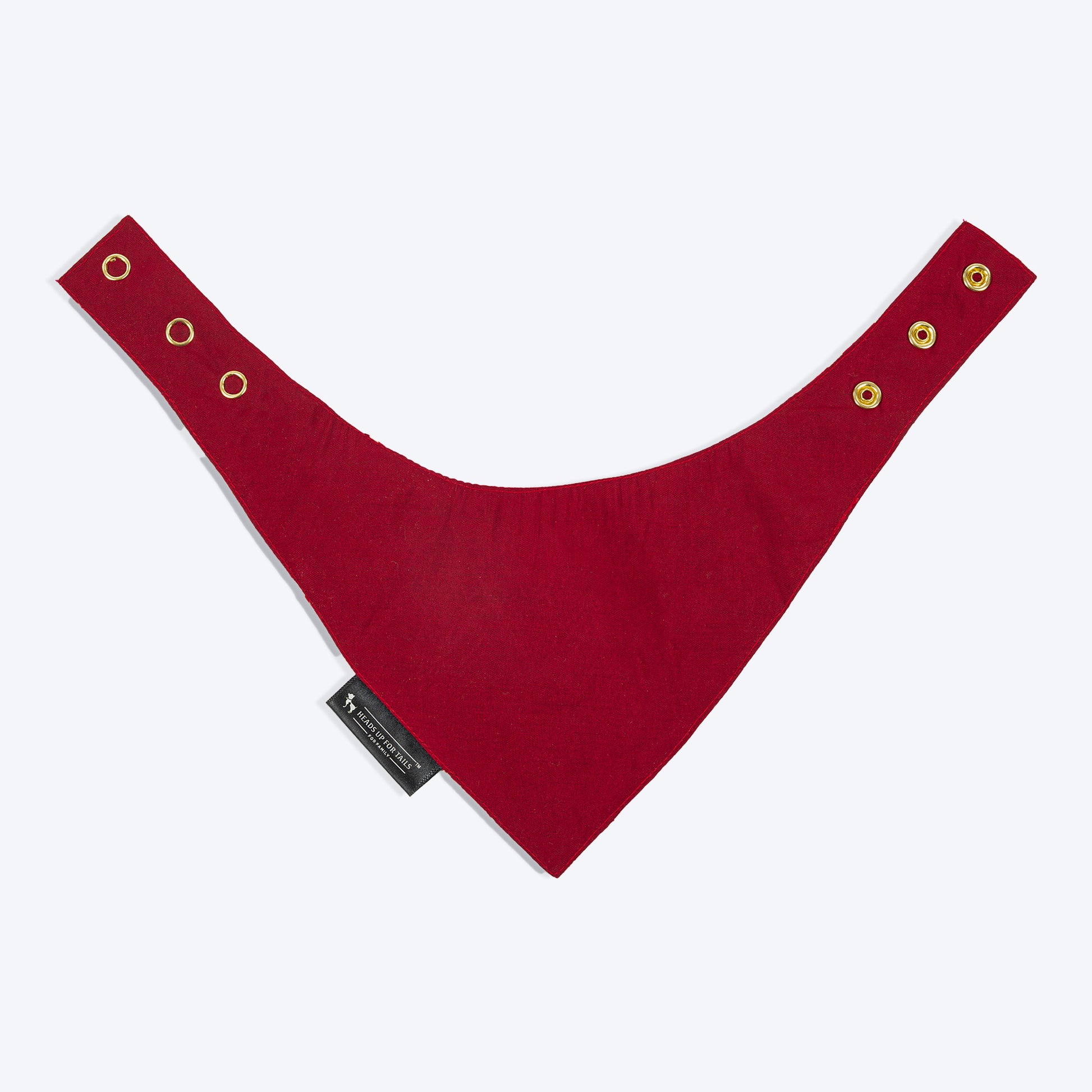 HUFT Super Sitara Scarf For Cat & Puppy - Red - Heads Up For Tails