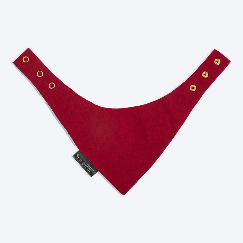 HUFT Super Sitara Scarf For Cat & Puppy - Red - Heads Up For Tails