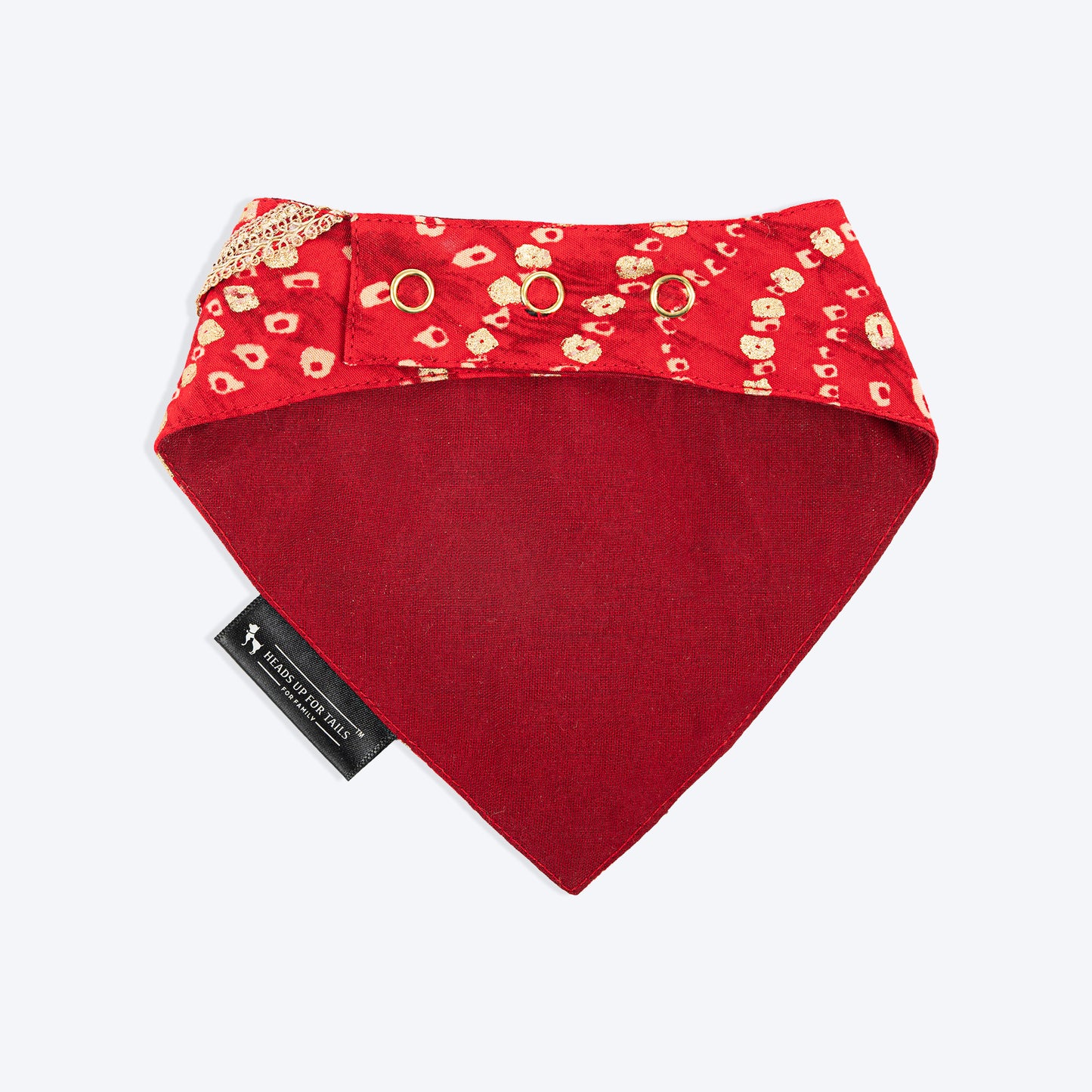 HUFT Super Sitara Scarf For Cat & Puppy - Red