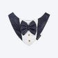 HUFT Shahi Paws Tuxedo Bandana For Dog - Blue - Heads Up For Tails