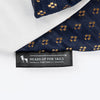 HUFT Shahi Paws Tuxedo Bandana For Dog - Blue - Heads Up For Tails