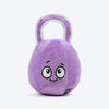 HUFT Pumped Puppers Squeaky Plush Toy For Dog - Purple - Heads Up For Tails
