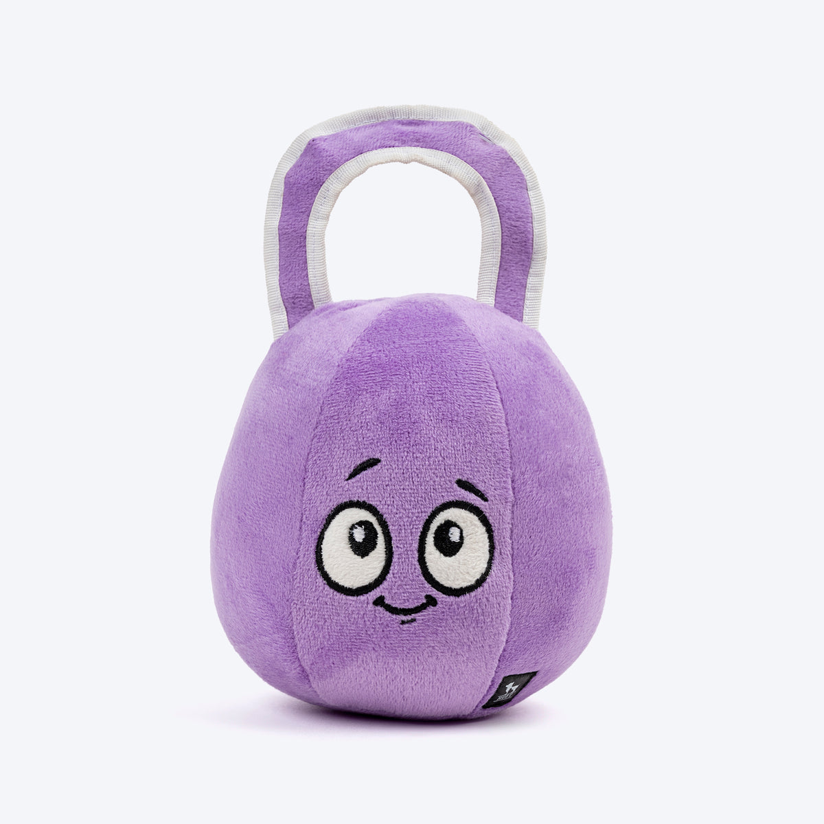 HUFT Pumped Puppers Squeaky Plush Toy For Dog - Purple - Heads Up For Tails