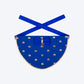 HUFT Royal Elephant Bandana For Dog - Royal Blue - Heads Up For Tails