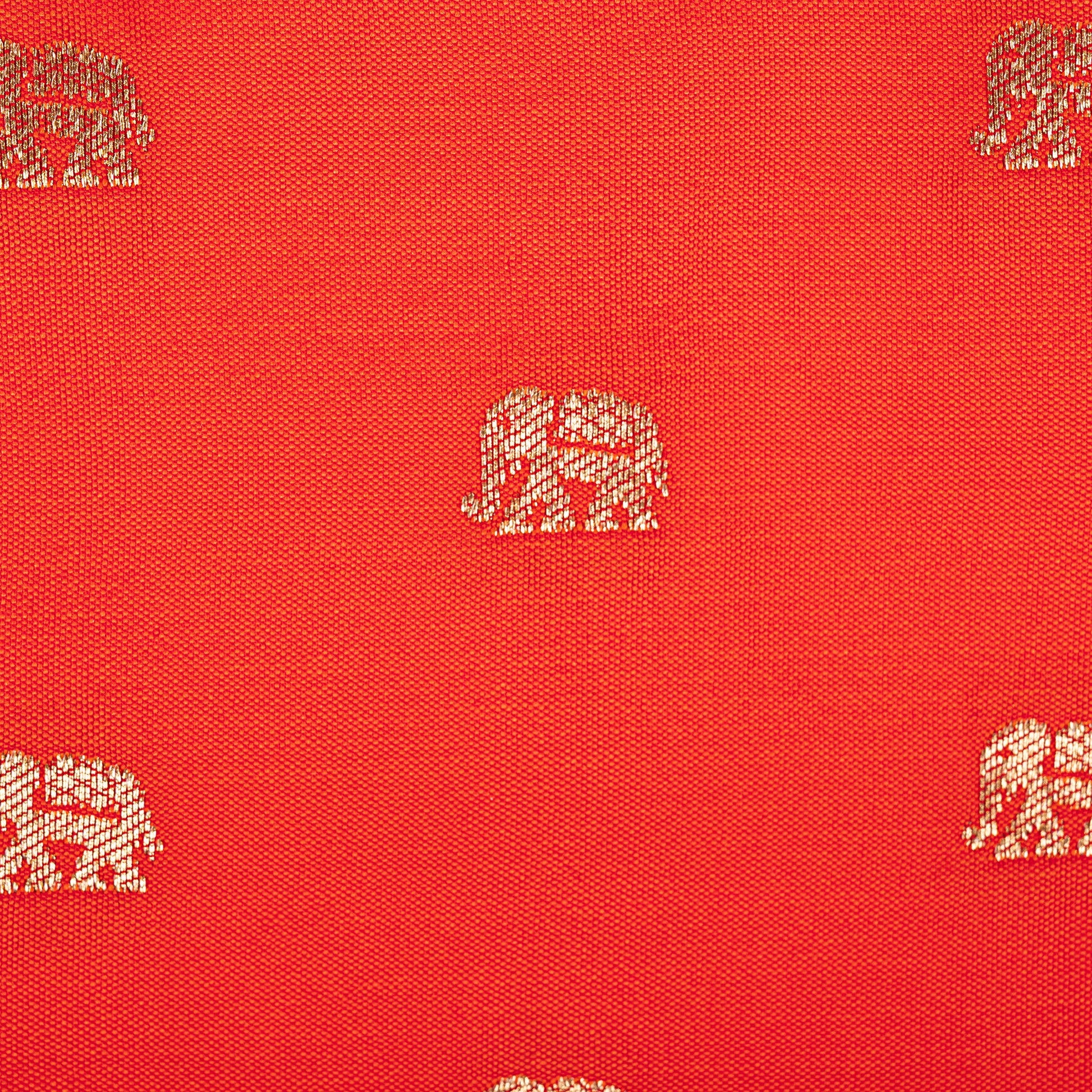 HUFT Royal Elephant Bandana For Dog - Orange - Heads Up For Tails