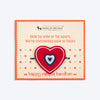 HUFT Dil Se Raksha Tie Rakhi For Dog & Cat - Red - Heads Up For Tails